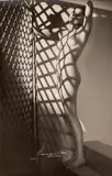 Manassé, A MORNING SUN BATH, Vintage gelatin silver print