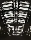 Lotte Laska, KÖLN HAUPTBAHNHOF, Vintage ferrotyped gelatin silver print on Agfa-Portriga-Rapid paper