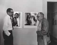 Petr Tausk, OTTO STEINERT UND JOSEF SUDEK, Vintage gelatin silver print