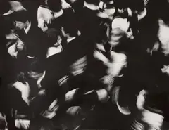 SCHULBALL - TANZ IM EINKLANG by Janos Szasz, Vintage gelatin silver print, sold Dec 2010