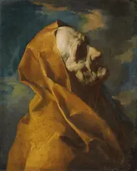 HEAD OF AN OLD MAN by Giuseppe Antonio Petrini, Oil on canvas (relined), sold Nov 2010