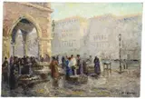 Otto Eduard Pippel, MARKET IN VENICE