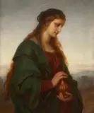 Heinrich Hofmann, SAINT MARY MAGDALENE, Oil on canvas