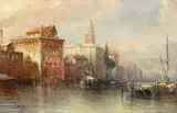 Karl Kaufmann, THE CANAL GRANDE IN VENICE