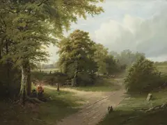 R. C. Wilkinson, THE REST, Oil on canvas