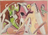 Max Ackermann, Strandscene (Beach Scene)