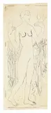 Natalia Goncharova, Nu debout