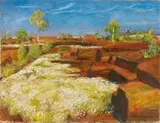 Otto Modersohn, Frühling im Quelkhorner Moor (Spring in the Quelkhorn Moor)