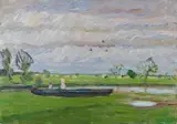 Otto Modersohn, Maitag in den Wümmewiesen (A Day in May on the Wümme Meadows)