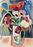 Karl Schmidt-Rottluff, Blumenstilleben (Flower still-life)