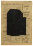 Hubert Kiecol, Untitled, Ink on newspaper