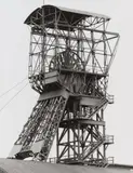 COLLIERY BONIFACIUS, ESSEN, D. COLLIERY EWALD FORTSETZUNG, RECKLINGHAUSEN, D. COLLIERY UNSER FRITZ, WANNE-EIKEL, D. COLLIERY MINISTER ACHENBACH, LÜNEN, D. by Bernd and Hilla Becher Hilla Becher Bernd Becher, 4 photographs: ferrotyped gelatin silver prints on Agfa paper. Varying sizes from, sold Jun 2010
