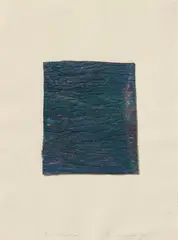 Untitled by Gotthard Graubner, Gouache on waved multilayer paper, sold Jun 2010
