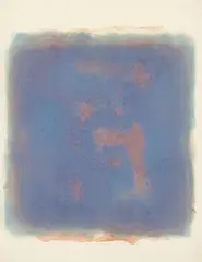Untitled by Gotthard Graubner, Oil, diluted, on cardboard, sold Jun 2010