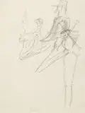 Untitled by Joseph Beuys, Pencil on paper, sold Jun 2010