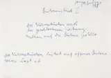 Bühnenstück I. 2-Sekunden-Stück by Joseph Beuys, 2 works: each ink on paper, sold Jun 2010