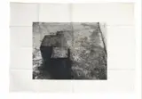 Vakuum - Masse by Joseph Beuys, Black and white photograph on folded linen, sold Jun 2010