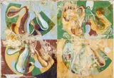Dieter Roth, Thomkinspatent (Thomkin's patent), Colour silkscreen and vegetable juice on cardboard in plastic bag