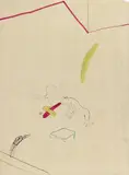 Sigmar Polke, Untitled, Mixed media on paper