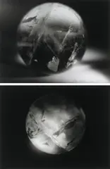 UNTITLED (CRYSTAL BALL) by Sigmar Polke, 2 photographs: gelatin silver prints. Each, sold Jun 2010