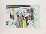 Richard Hamilton, I'm dreaming of a white christmas, Colour silkscreen on chamois cardboard
