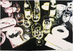 After the Party by Andy Warhol, Colour silkscreen on Arches wove paper, sold Jun 2010