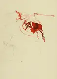 Joseph Beuys, Untitled (Blutender Hirsch auf Schädel)