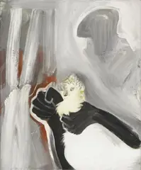 Georg Herold, Liebe (Love), Oil on canvas