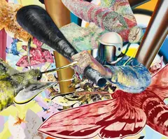 Christian Hahn, Schwärmer, Oil on canvas