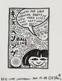 Keith Haring, Bass Line Invitation