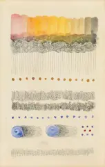 Fausto Melotti, Untitled, Watercolour and pencil on paper