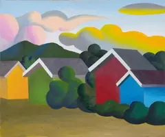 Mo by Salvo, Oil on canvas, sold Jun 2010