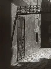 THE GATE by Max Lohr, Vintage gelatin silver print, sold Jun 2010