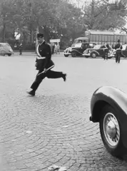 UNTITLED by Robert Doisneau, Vintage ferrotyped gelatin silver print, sold Jun 2010