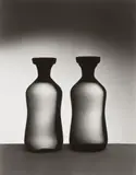 Willi Moegle, PHARMACIST'S BOTTLES, Ferrotyped gelatin silver print, printed 1980s