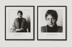 Herlinde Koelbl, ANGELA MERKEL (FROM THE SERIES: SPUREN DER MACHT), 2 gelatin silver prints, printed 1999. Each