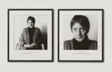 Herlinde Koelbl, ANGELA MERKEL (FROM THE SERIES: SPUREN DER MACHT), 2 gelatin silver prints, printed 1999. Each