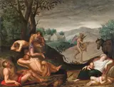 Flemish School 17th century, ALLEGORY OF IDLENESS