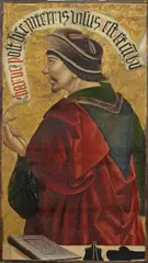 Alpine School, mid 15th century, THE PROPHET BARUCH, Oil on panel