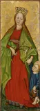 Tyrolean School, circa 1470 & 1480, SAINT MARGARETHA OF ANTIOCHIA and SAINT DOROTHEA OF CAESAREA, Oil on panel