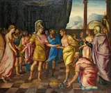 French School 17th century, THE MAGNANIMITY OF SCIPIO