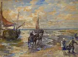 Gregor von Bochmann, COASTAL SCENE AT THE BALTIC SEA