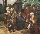 Eduard von Gebhardt, LET THE LITTLE CHILDREN COME UNTO ME