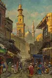 Carl Wuttke, ORIENTAL STREET SCENE