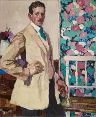 Josse Goossens, Self-Portrait, Oil on canvas