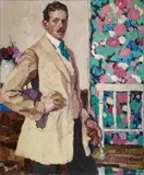 Josse Goossens, Self-Portrait, Oil on canvas
