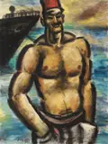 Frans Masereel, Le Docker Turc, Vorms, Peintures sur papier No