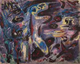 André Masson, Les Suppliciés, Oil and sand on canvas