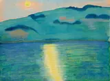 Marianne von Werefkin, Moonshine Landscape
