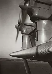 Alexander (Alex) Stöcker, RIESENFLUGSCHIFF DO X 3 ÜBERFLIEGT DIE ALPEN, Vintage gelatin silver print